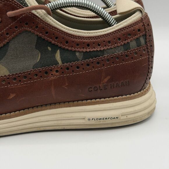 Cole Haan Original Grand Longwing Neoprene Dress Shoes Men’s 10.5 M Oxford Camo main image 3